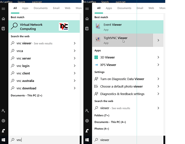 Windows 10 Startbar Search