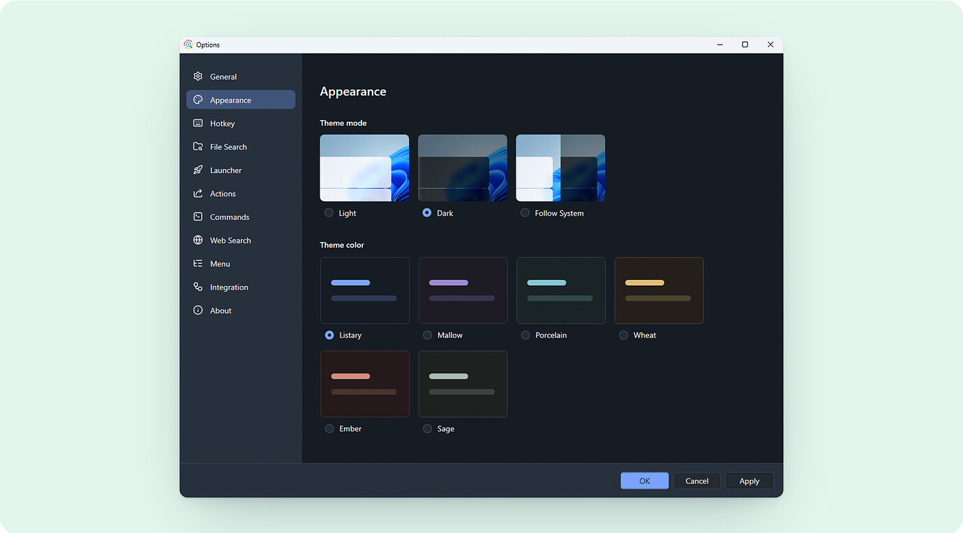 Listary V7 Beta 发布了,新增主动推荐、新预览面板、新主题色、全新引擎等功能。 7 Listary V7 Beta 发布了,新增主动推荐、新预览面板、新主题色、全新引擎等功能。 7