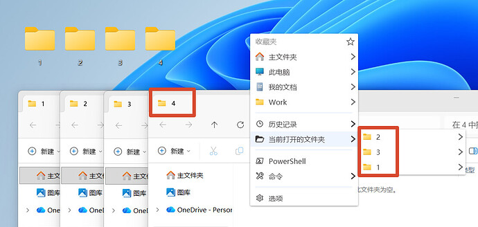 部分打开的目录识别不到